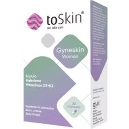 ToSkin Gyneskin Complemento alimenticio para mujeres 30 caps.