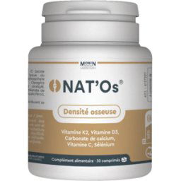 Monin Chanteaud Laboratoires Complemento alimenticio para huesos y articulaciones Nat'Os 30 pastillas