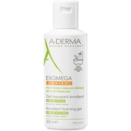 A Derma Gel espumoso de baño Exomega Control para pieles atópicas 200mL