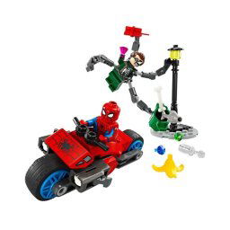 Lego Marvel Persecución en Moto: Spider-man Vs. Dr Octopus