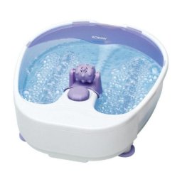Hidromasaje para pies Bomann FM 8000 CB 90W, 4 Niveles, Masaje y Calor, Violeta y Blanco
