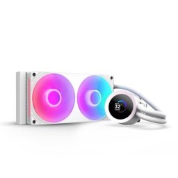Refrigeración Líquida NZXT Kraken Plus RGB 240mm 2 Ventiladores Blanco LED TFT