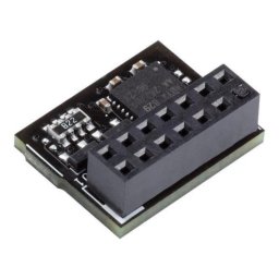 Módulo TPM 2.0 SPI ASUS 16mm x 13mm compatible Windows 10 seguridad avanzada