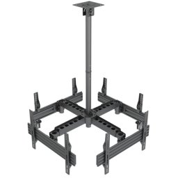 Equip 650372 Soporte De Techo Para 4 Pantallas 32"-55" Inclinable VESA 600x400 Max 120Kg