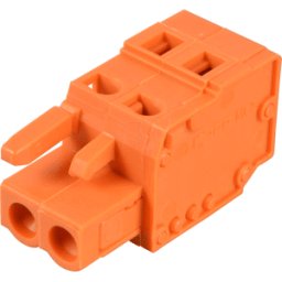 WAGO 231-302 - Regleta de resorte CAGE-CLAMP, Midi, RM 5,08, 2 polos