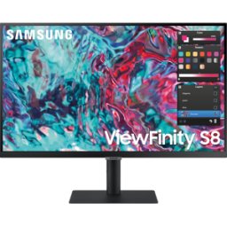 SAMSUNG SM S27B800TGU - Monitor de 69 cm, UHD, altavoces, USB, LAN, giratorio