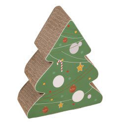 Rascador TIAKI Árbol de Navidad - 40 x 12 x 32 cm (L x An x Al)
