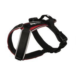 Arnés Julius-K9 Speed, rojo para perros - Talla L: Perímetro torácico 70 - 85 cm