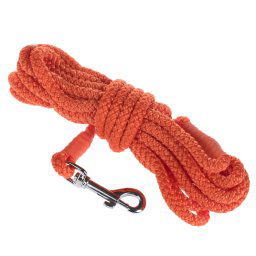 Correa de rastreo Heim en color naranja para perros - 20 m largo x, Ø 6 mm