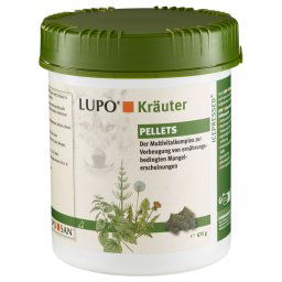 LUPO Pellets de hierbas aromáticas con multivitaminas para perros - 675 g