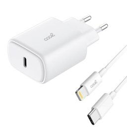 Adaptador de Red COOL ZNSNCARG Tipo-C 25W Power Delivery Blíster y Cable 1.2m