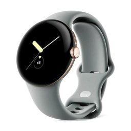 Smartwatch Google Pixel Watch 4G Acero Inoxidable 41mm AMOLED GPS Asistente de Voz