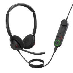 Auriculares Jabra con cable USB Cancelación de Ruido Micrófonos Negros Engage 50 II