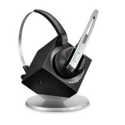 Auriculares Epos con cable USB y micrófono integrado en color negro