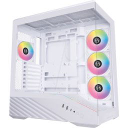 LIAN V100RW - Lian Li Vector V100 caja de la PC, Midi Tower, ATX, RGB, blanco