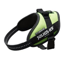 Arnés Julius-K9 IDC® Power verde neón para perros - S: 49 - 67 cm de contorno de pecho