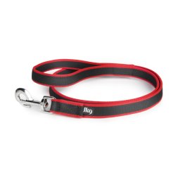 Correa para correr Julius-K9 Premium, roja - 120 x 2,5 cm (L x An)