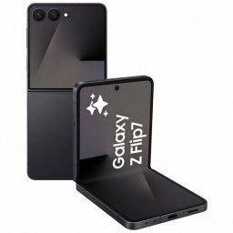 Samsung Galaxy Z Flip7 12GB/512GB Negro Oscuro Móvil Plegable con Galaxy AI Versión Importada EU