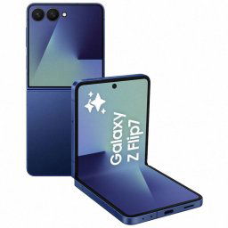 Samsung Galaxy Z Flip7 12GB/512GB Azul Intenso Móvil Plegable con Galaxy AI Versión Importada EU