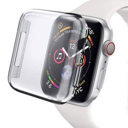 Avizar Funda Protectora Silicona Transparente de 44mm para Apple Watch
