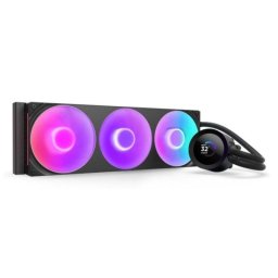 Refrigeración Líquida NZXT Kraken Plus 360mm 3 Ventiladores RGB Pantalla LCD