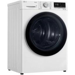 LG Secadora 9 kg Condensación, Bomba de calor - RH90V9AV3N. Blanco