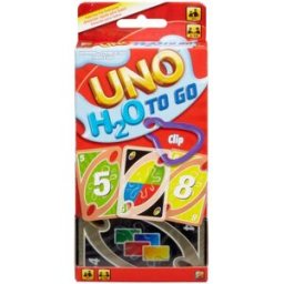 Uno Mattel Games H20 To Go, juego de cartas.