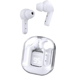 Auriculares TnB Way WebTrack inalámbricos con micrófono, control táctil, color blanco
