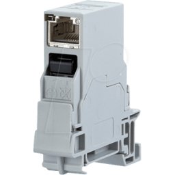 METZ CONNECT BTR 1401206113KE - Conector RJ45, 2 conectores hembra, IP 20 CAT.6 clase E