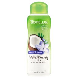 TropiClean Awapuhi & Coconut Whitening champú de coco para mascotas - 355 ml
