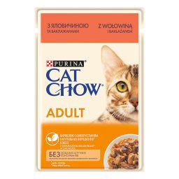 PURINA Cat Chow 26 x 85 g comida húmeda para gatos - Adult Vacuno