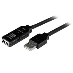 Startech USB2AAEXT35M Cable Alargador USB 2.0 Tipo A Macho/Hembra 35m Negro