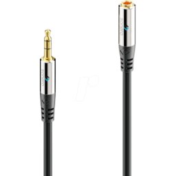 SON S-AC550-020 - SONERO 3,5 mm extensión de audio 2,0 m.