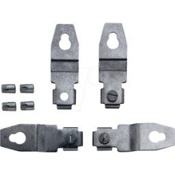 SCHNEIDER ELECTRIC NSYPFXPLM - Tabletas de montaje en pared de acero inoxidable para carcasas d