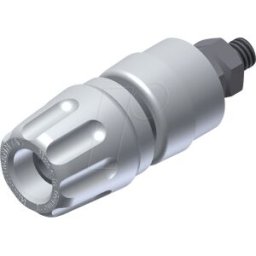 HIRSCHMANN TEST & MEASUREMENT PKI 10A WS - Abrazadera de poste, 4 mm, gris, blanco