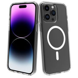 Muvit Funda Recycletek Magsafe Transparente para iPhone 15 Pro Max