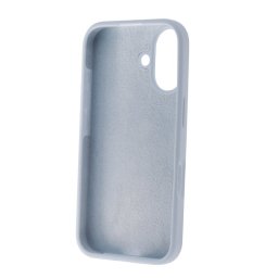 Muvit For Change Funda Recycletek Liquid Silicone Compatible Con Apple Iphone 16 Azul Cielo