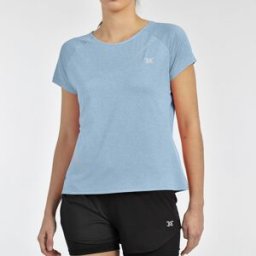 John Smith Camiseta de de Mujer Sargasu . Azul M