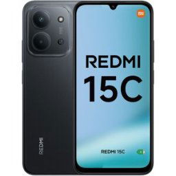 Xiaomi Redmi 15C 4GB + 128GB móvil libre. Midnight Black 128 GB + 4 GB RAM