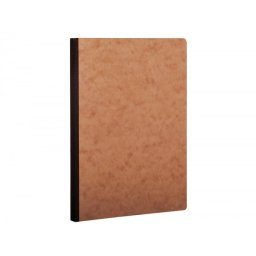 Libreta age-bag tapa cartulina lomo cosido cuadro 5 mm 96 hojas color havana 210x297 mm