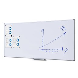 Pizarra para rotuladores o imanes 90x180 cm