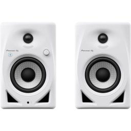 Pioneer DJ DM-40D-BT Altavoces de Monitor de 4'' con Bluetooth Blanco