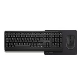 Owlotech MK300 Combo Wireless Teclado + Ratón + Alfombrilla Negros