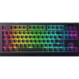 Teclado mecánico Razer BlackWidow V4 Tenkeyless HyperSpeed Layout ES inalámbrico RGB hot swap