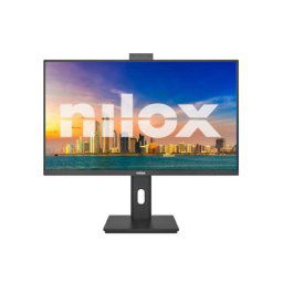 Monitor Nilox NXM27RWEB02B 27" Full HD 120Hz IPS LED Altavoces HDMI Cámara Ajuste Altura VESA