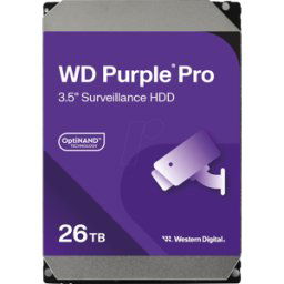 WESTERN DIGITAL WD260PURP - Disco duro de 26 TB WD Purple Pro - Vídeo
