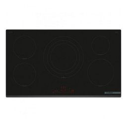 Placa de inducción Bosch Serie 6 PIV931HC1E 90cm, 5 zonas, cristal, control táctil, temporizador