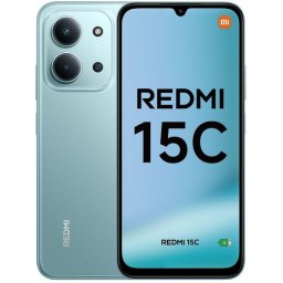 Xiaomi Redmi 15C 4GB 128GB 6.9" 120Hz Batería 6000mAh Carga Rápida 33W Verde Menta