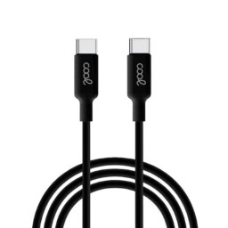 Cable USB Tipo C COOL 1m carga rápida 45W QC3.0 PD sincronización datos