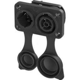 NEUTRIK PCON NAC3PX-T1 - Powercon® TRUE1, Enchufe/enchufe de panel